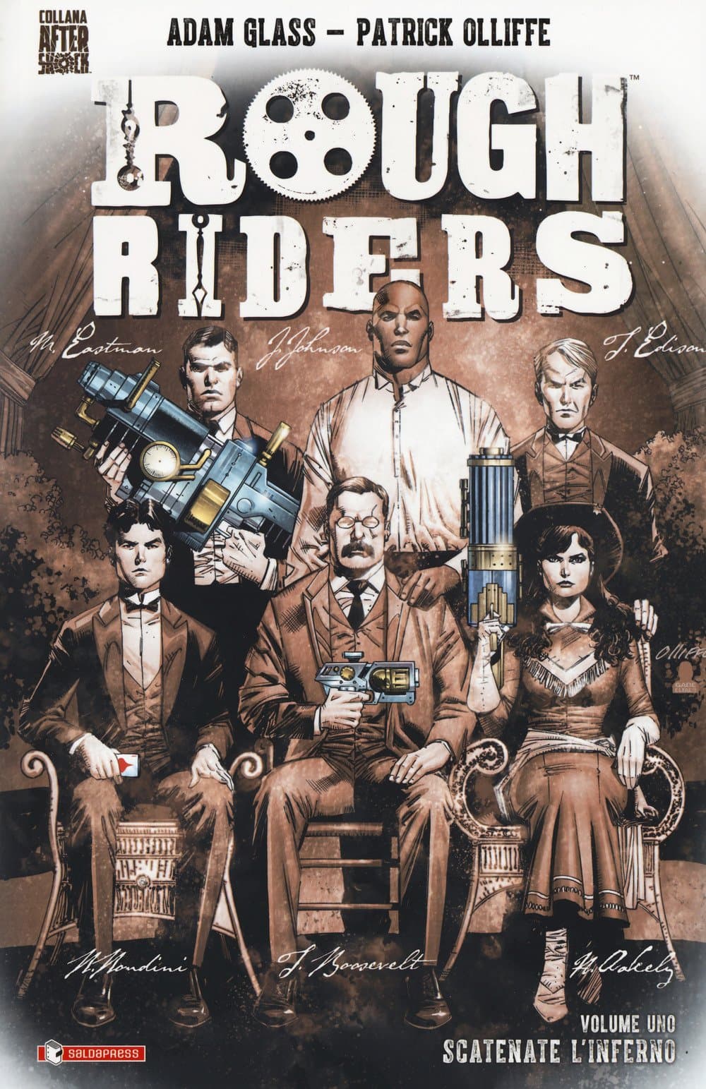 Rough Riders Vol. 1 - Scatenate l'Inferno - Collana Aftershock - Saldapress - Italiano