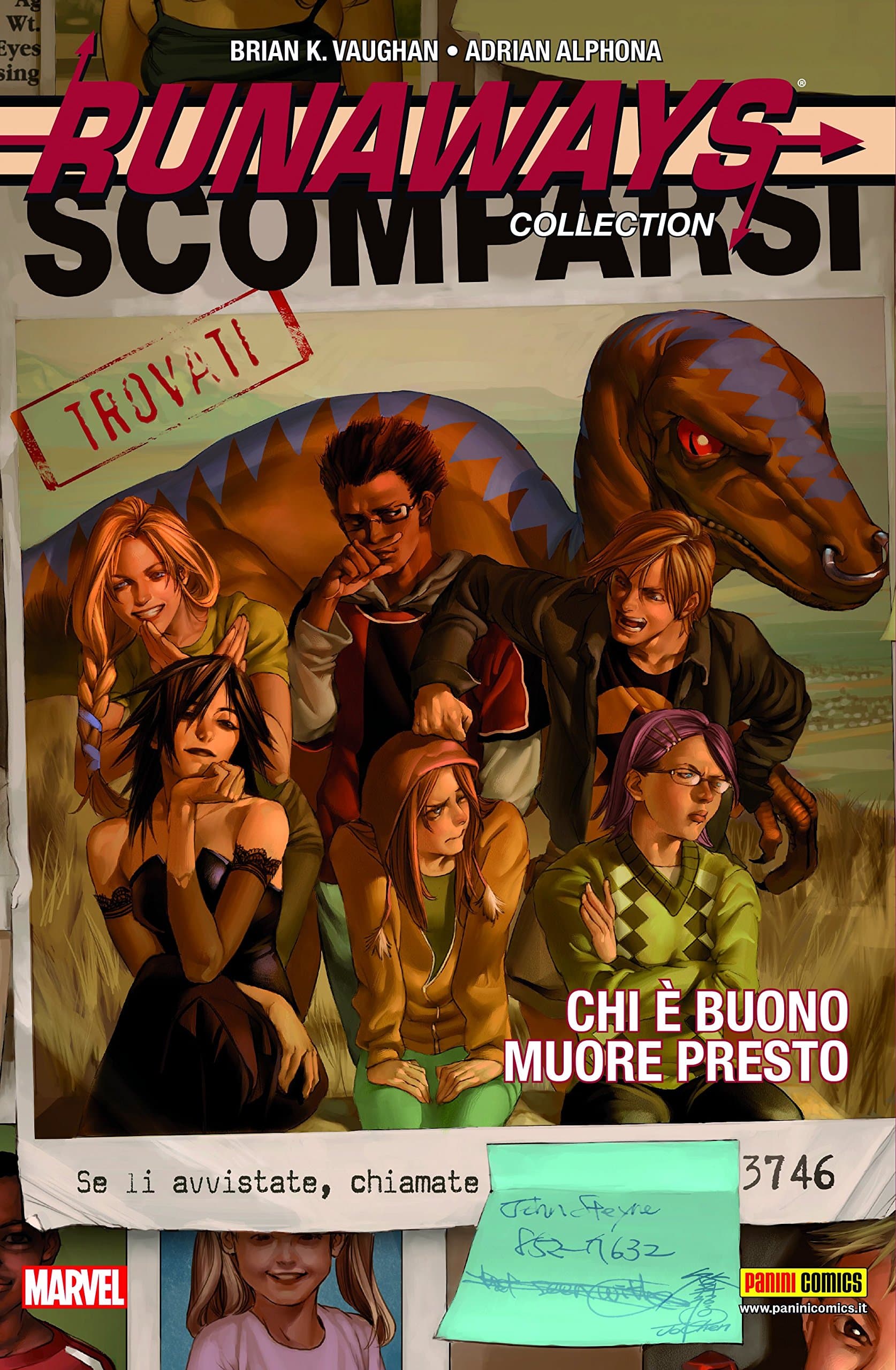 Runaways Collection Vol. 3 - Chi è Buono Muore Presto - Panini Comics - Italiano