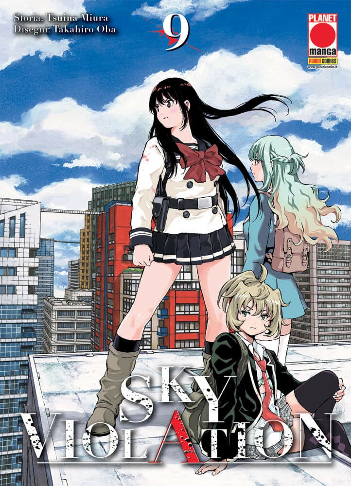 Sky Violation 9 - Manga Drive 9 - Panini Comics - Italiano