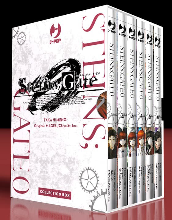 Steins Gate Zero Cofanetto Box (Vol. 1-6) - Jpop - Italiano