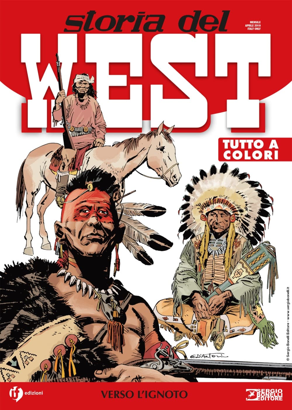 Storia del West 1 - Verso l'Ignoto - Sergio Bonelli Editore - Italiano