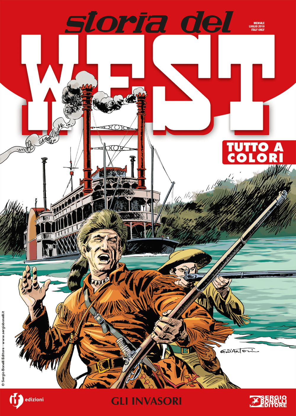 Storia del West 4 - Gli Invasori - Sergio Bonelli Editore - Italiano