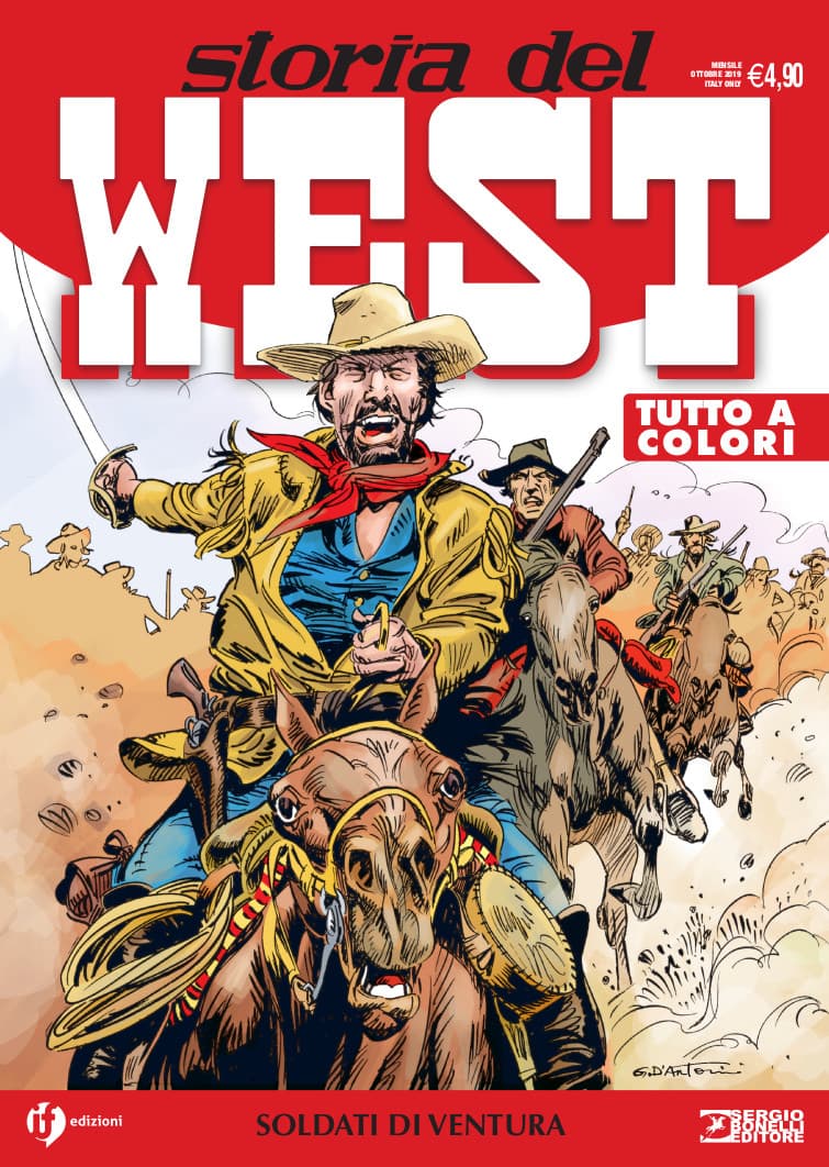 Storia del West 7 - Soldati di Ventura - Sergio Bonelli Editore - Italiano