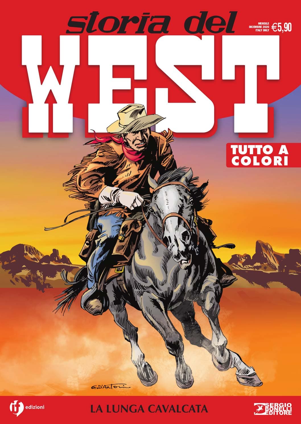 Storia del West 21 - La Lunga Cavalcata - Sergio Bonelli Editore - Italiano