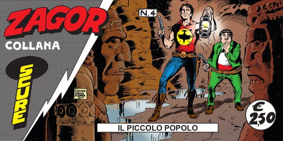 Le Strisce di Zagor - Collana Scure 4 - Il Piccolo Popolo - Sergio Bonelli Editore - Italiano