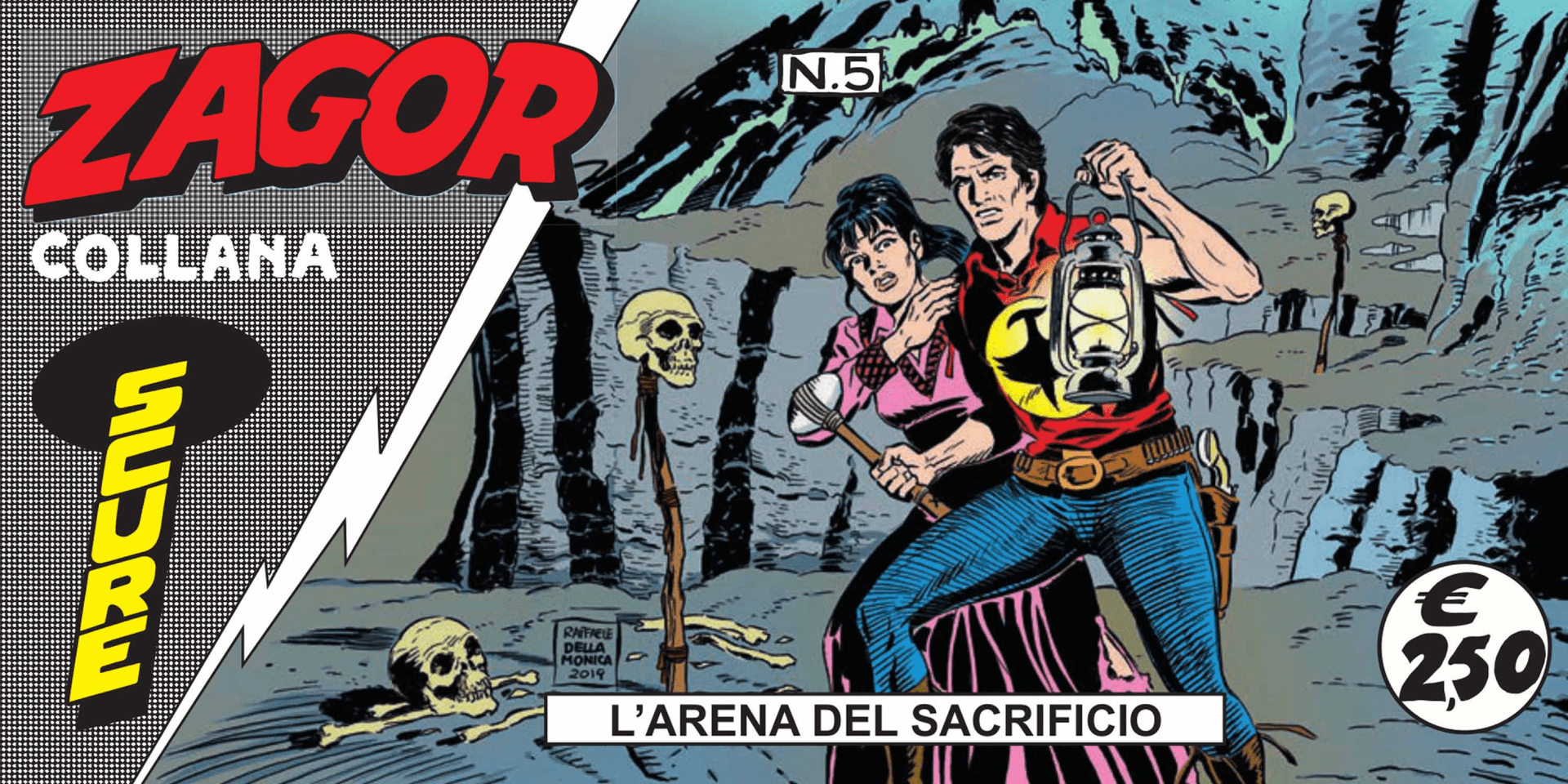 Le Strisce di Zagor - Collana Scure 5 - L'Arena del Sacrificio - Sergio Bonelli Editore - Italiano