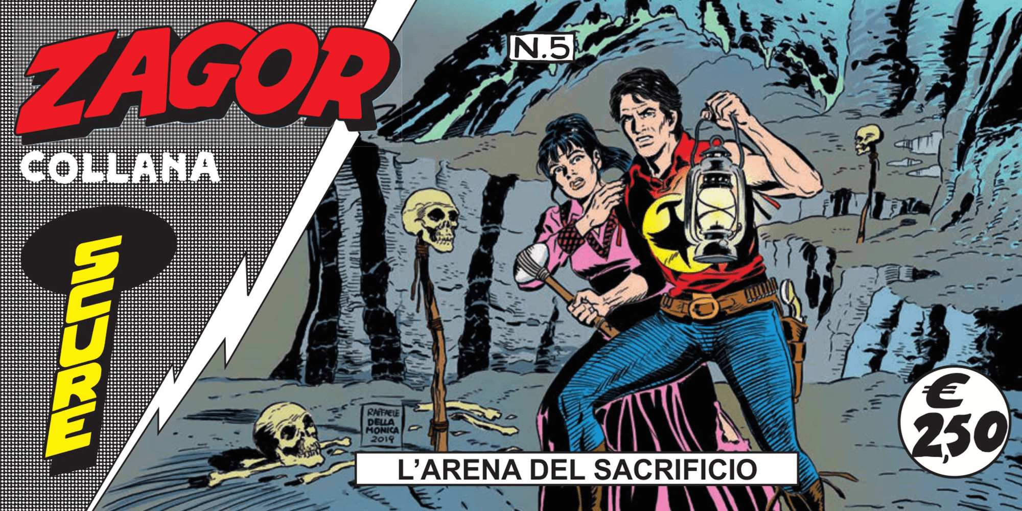 Le Strisce di Zagor - Collana Scure 5 - L'Arena del Sacrificio - Sergio Bonelli Editore - Italiano