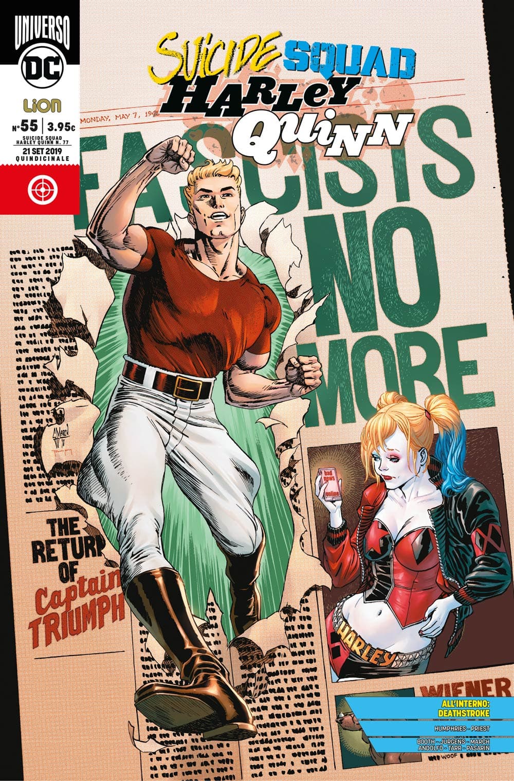 Suicide Squad / Harley Quinn 55 (77) - Rinascita - RW Lion - Italiano
