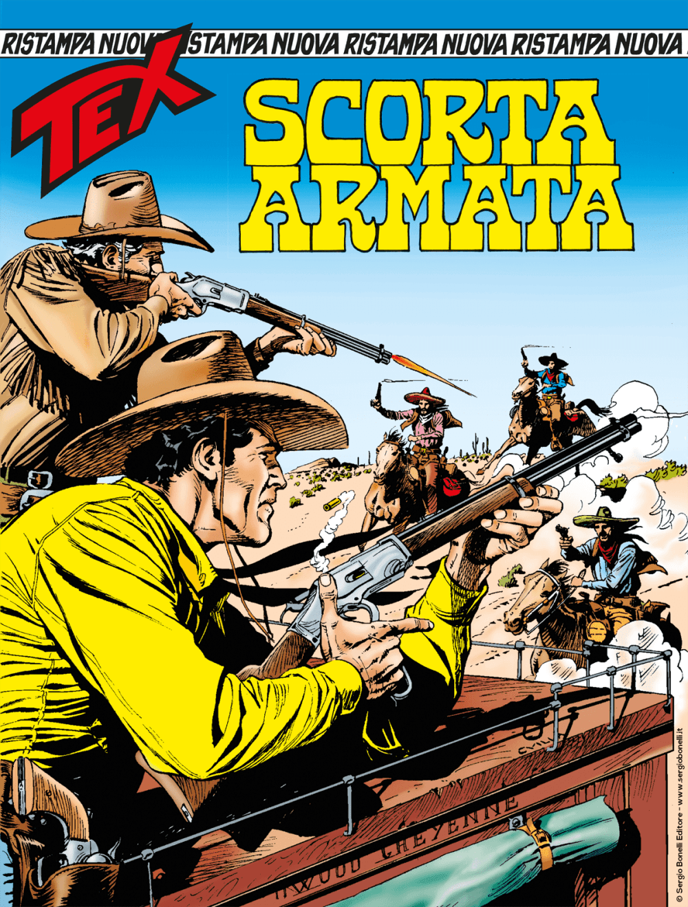 Tex Nuova Ristampa 447 - Scorta Armata - Sergio Bonelli Editore - Italiano