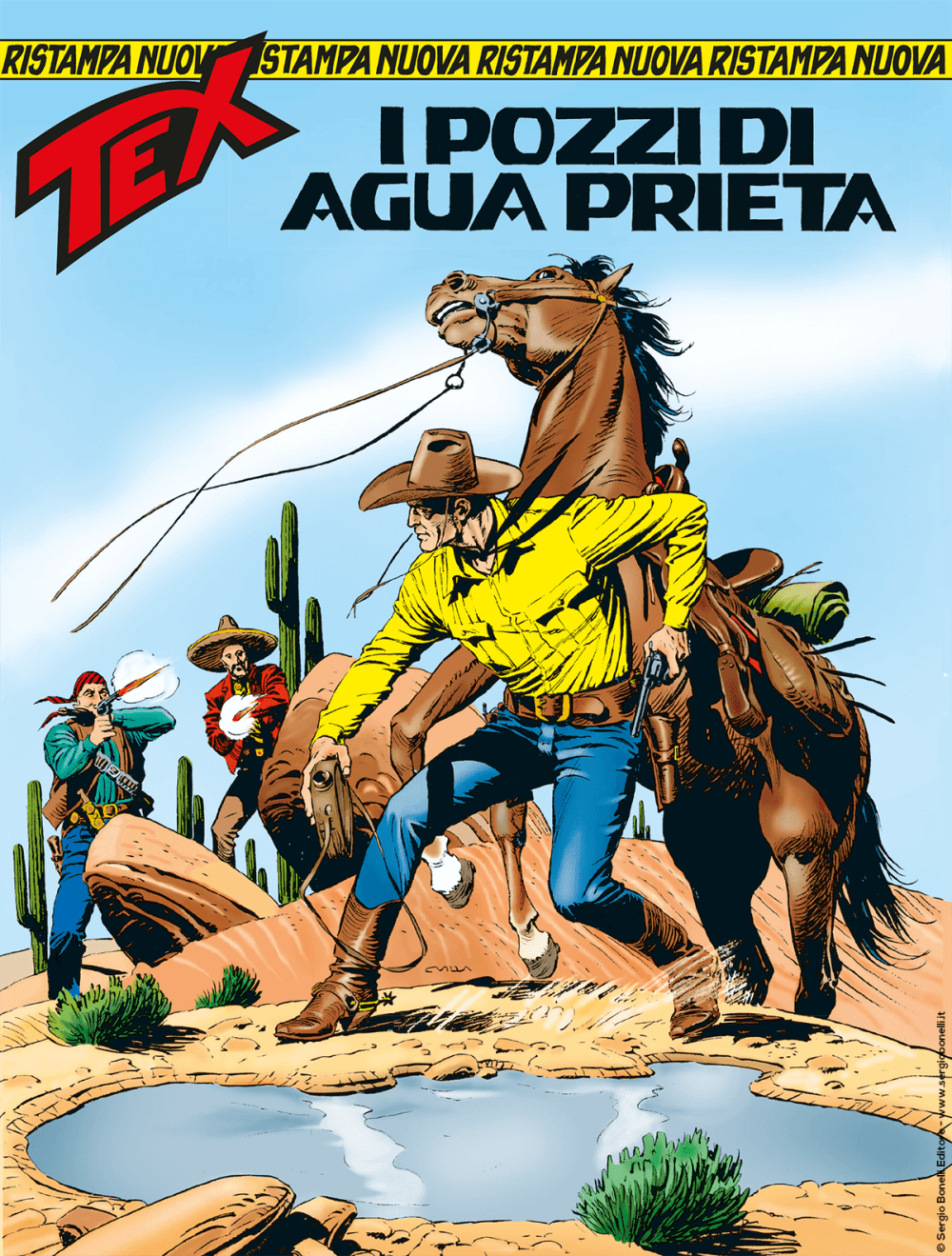 Tex Nuova Ristampa 453 - I Pozzi di Agua Prieta - Sergio Bonelli Editore - Italiano