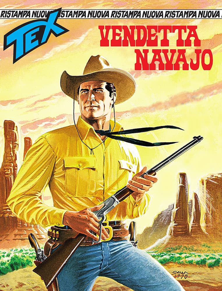 Tex Nuova Ristampa 455 - Vendetta Navajo - Sergio Bonelli Editore - Italiano