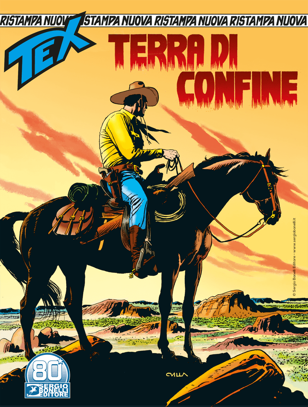 Tex Nuova Ristampa 469 - Terra di Confine - Sergio Bonelli Editore - Italiano