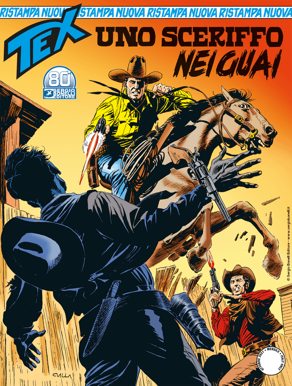 Tex Nuova Ristampa 474 - Uno Sceriffo nei Guai - Sergio Bonelli Editore - Italiano