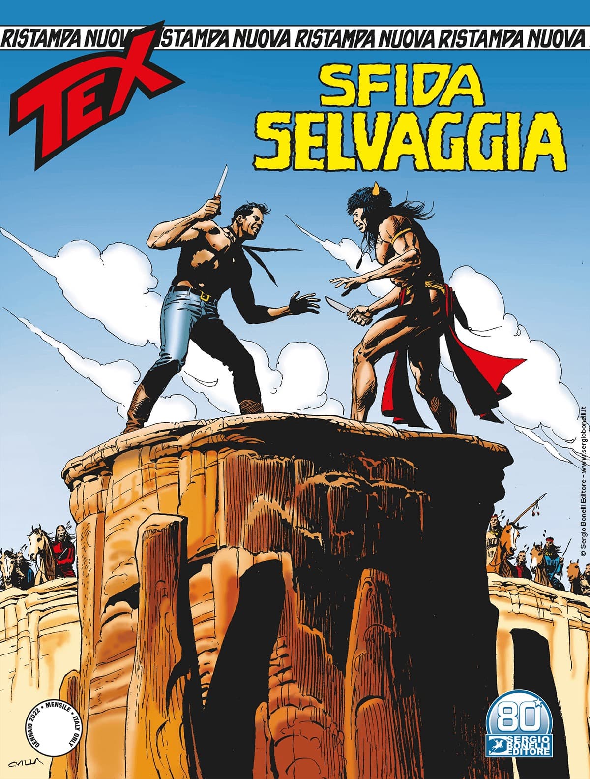 Tex Nuova Ristampa 477 - Sfida Selvaggia - Sergio Bonelli Editore - Italiano