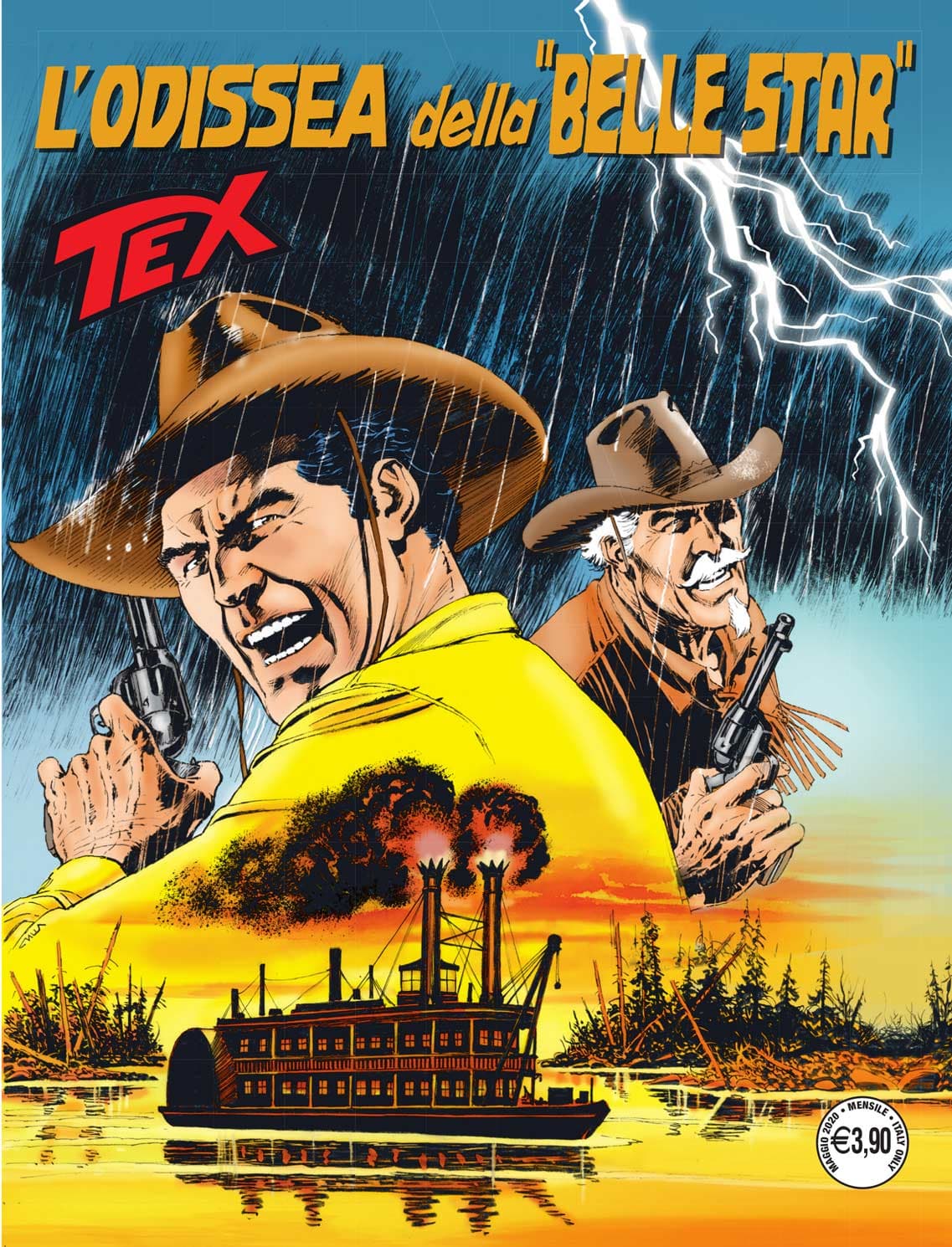 Tex 715 - L'Odissea della "Belle Star" - Sergio Bonelli Editore - Italiano