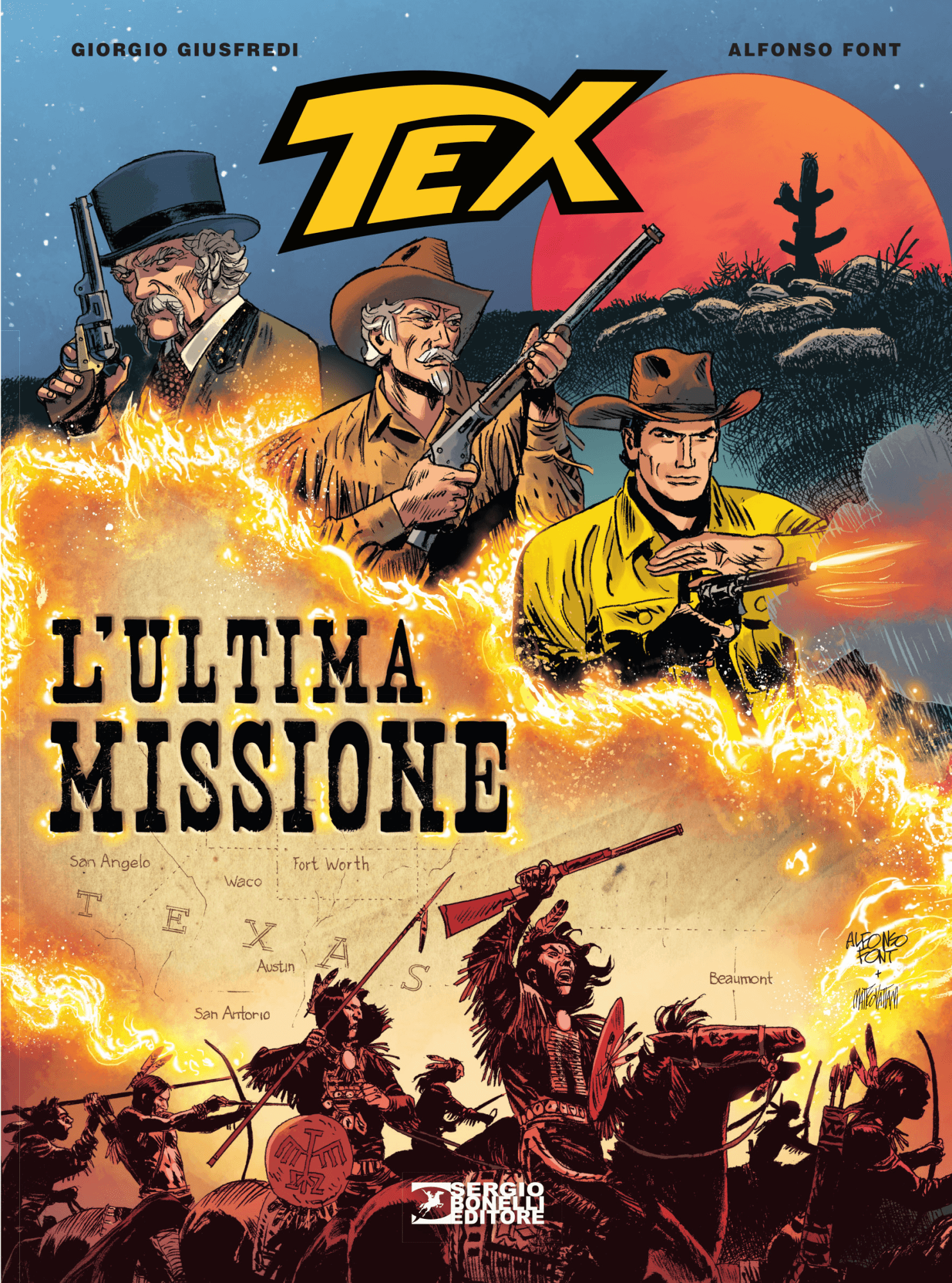 Tex Stella d'Oro 32 - L'Ultima Missione - Tex Romanzi a Fumetti 12 - Sergio Bonelli Editore - Italiano