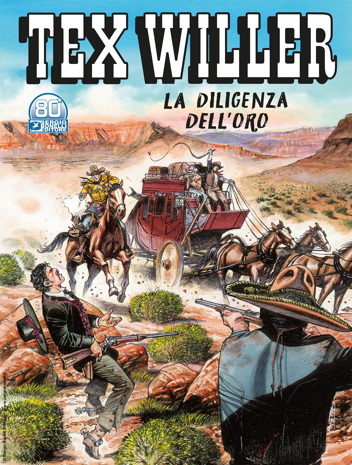 Tex Willer 36 - La Diligenza dell'Oro - Sergio Bonelli Editore - Italiano