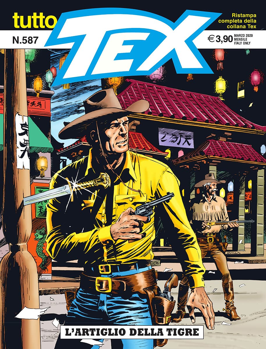 Tutto Tex 587 - L'Artiglio della Tigre - Sergio Bonelli Editore - Italiano