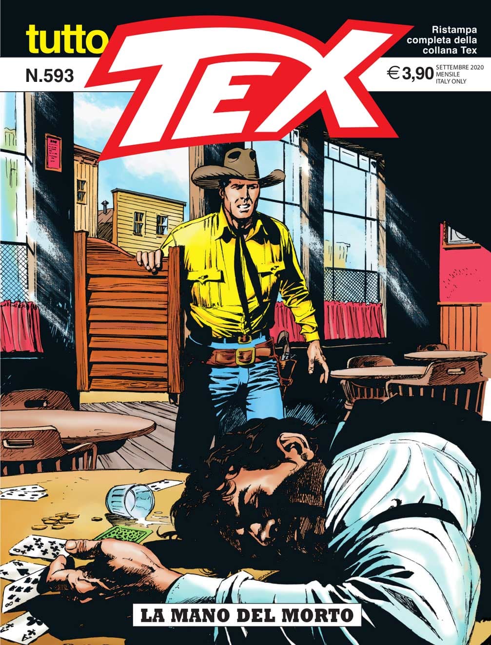 Tutto Tex 593 - La Mano del Morto - Sergio Bonelli Editore - Italiano