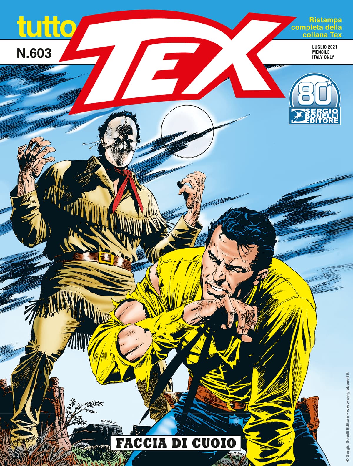 Tutto Tex 603 - Faccia di Cuoio - Sergio Bonelli Editore - Italiano