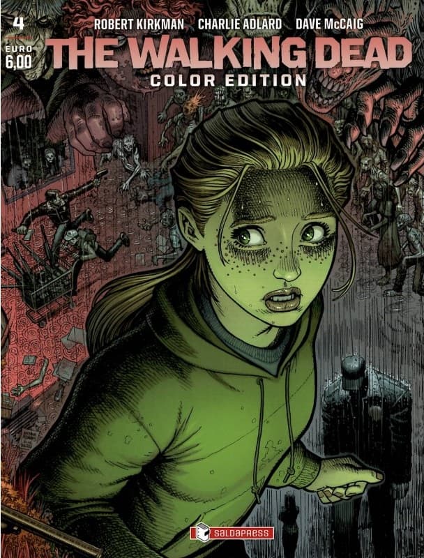 The Walking Dead - Color Edition 4 - Variant Arthur Adams - Saldapress - Italiano