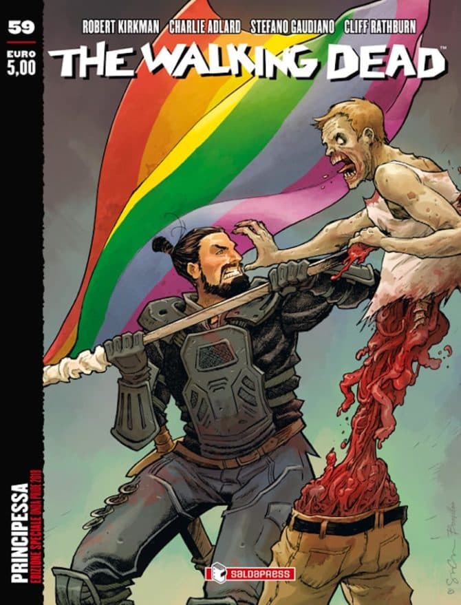 The Walking Dead New Edition 59 - Principessa - Variant Pride - Saldapress - Italiano