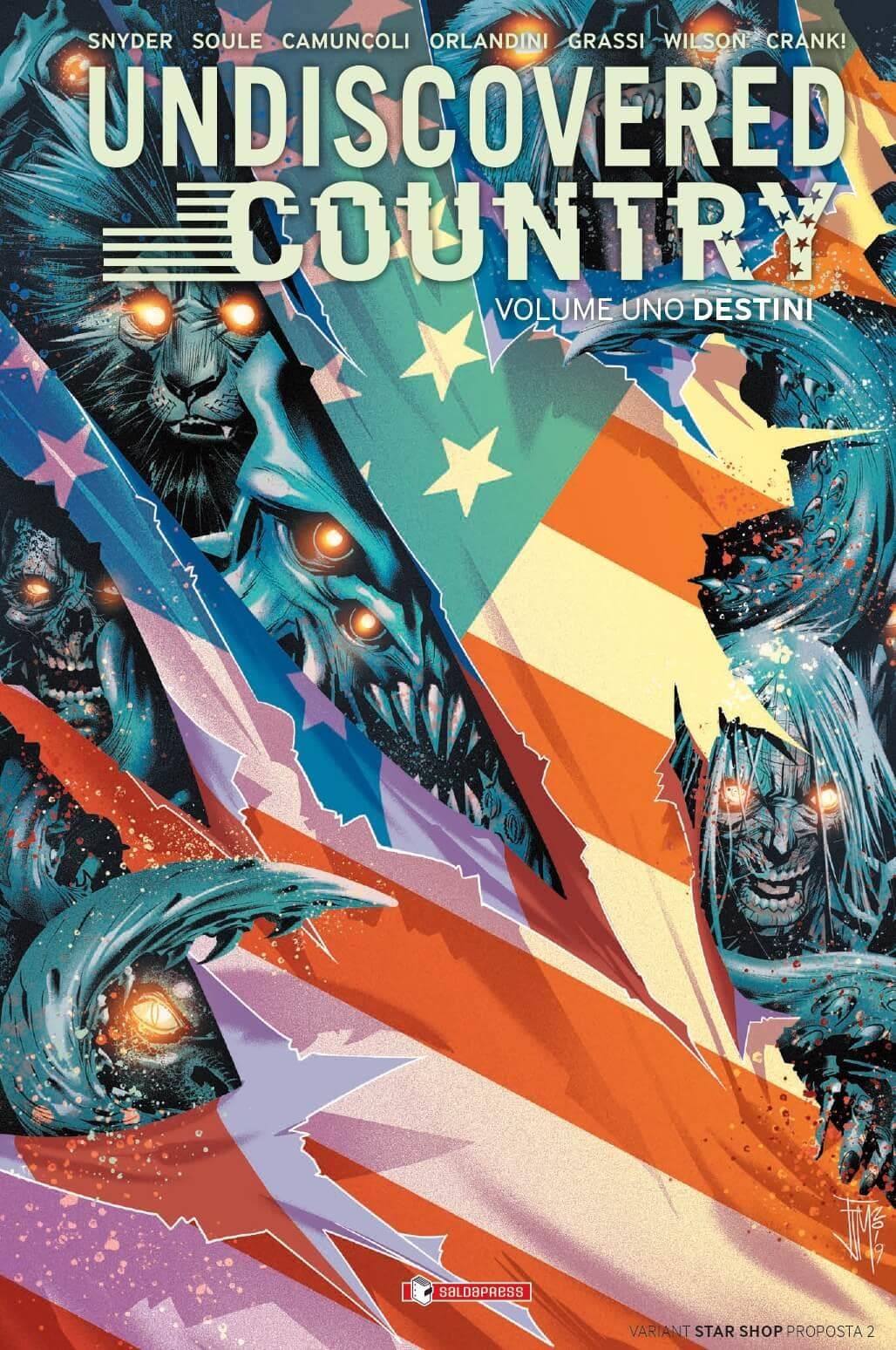 Undiscovered Country Vol. 1 - Destino - Variant Starshop - Saldapress - Italiano
