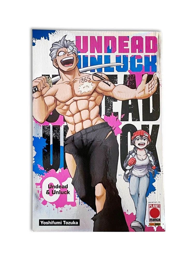 Undead Unluck 1 - Variant - Planet Action 67 - Panini Comics - Italiano