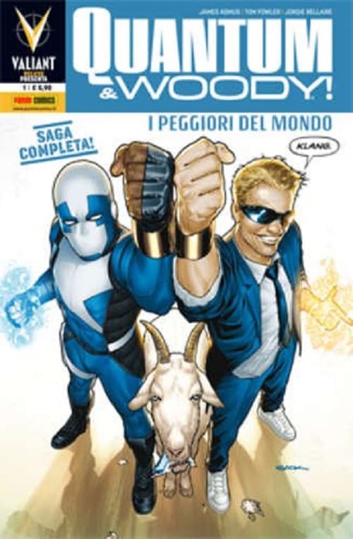 Quantum &amp; Woody! - Valiant Deluxe Presenta 1 - Panini Comics - Italiano
