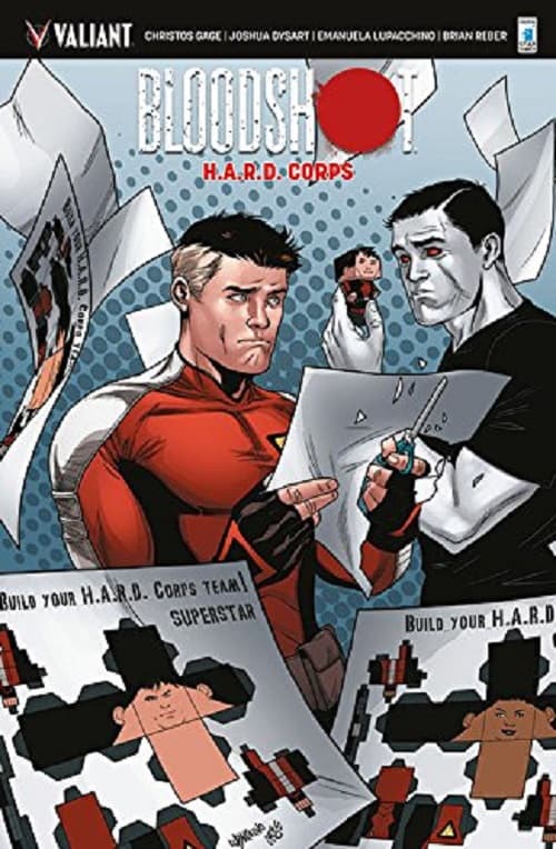 Bloodshot Vol. 4 - H.A.R.D. Cops - Variant - Valiant 7 - Edizioni Star Comics - Italiano