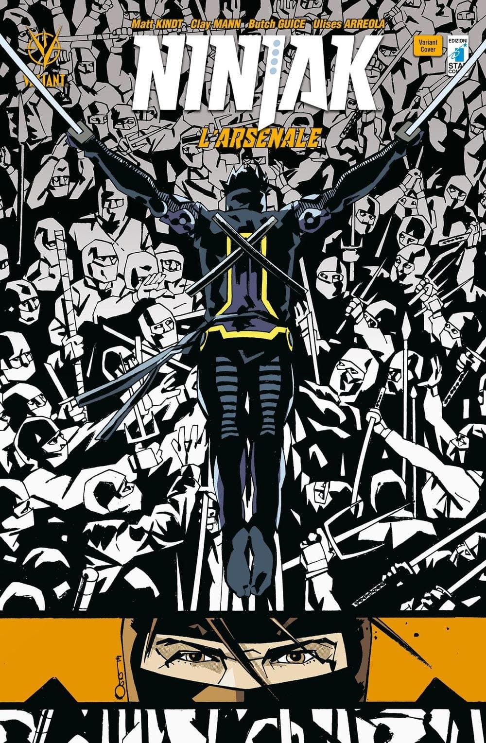 Ninja-K Vol. 1 - L'Arsenale - Variant - Valiant 40 - Edizioni Star Comics - Italiano