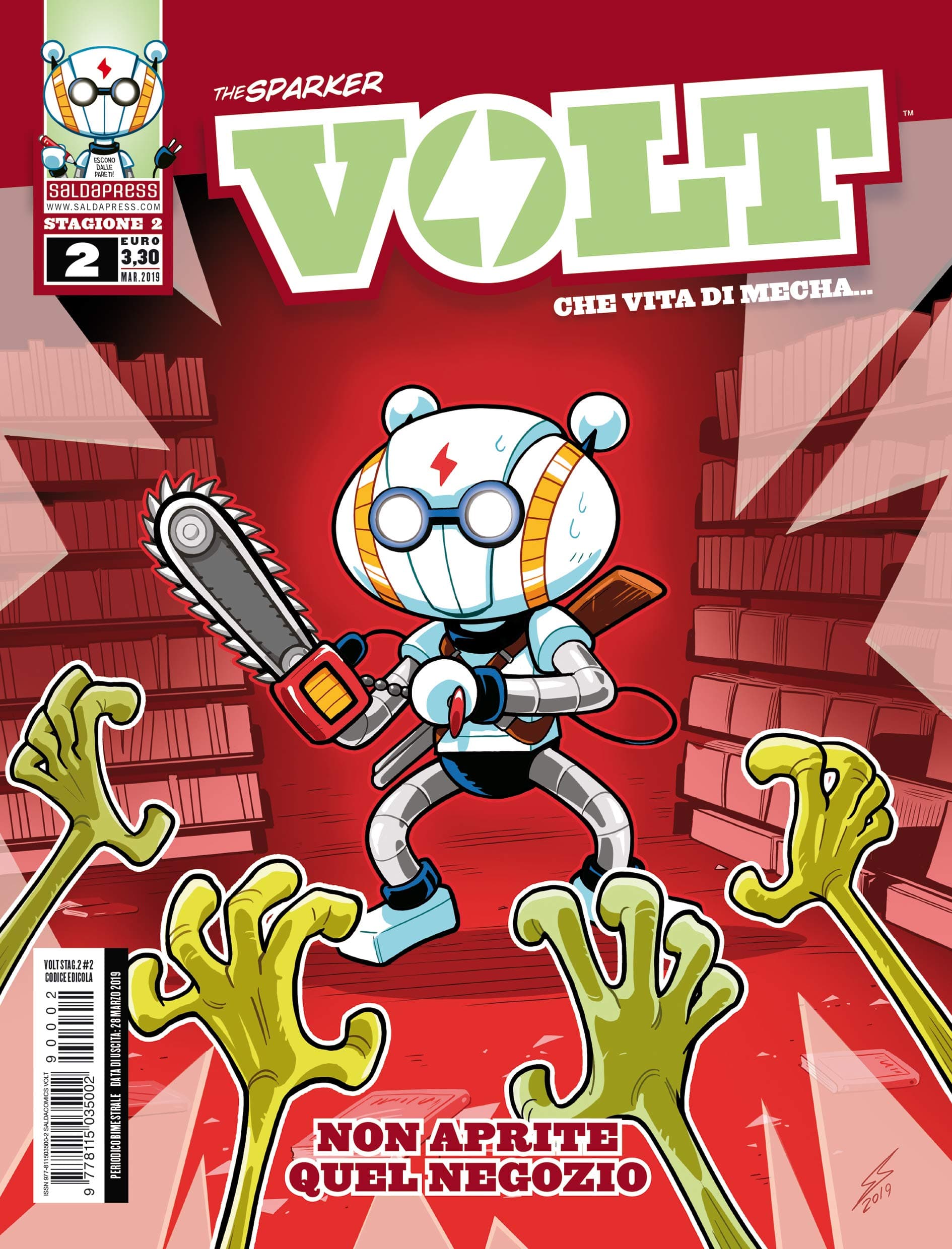 Volt - Stagione 2 - Che Vita di Mecha 2 - Non Aprite Quel Negozio - Saldapress - Italiano
