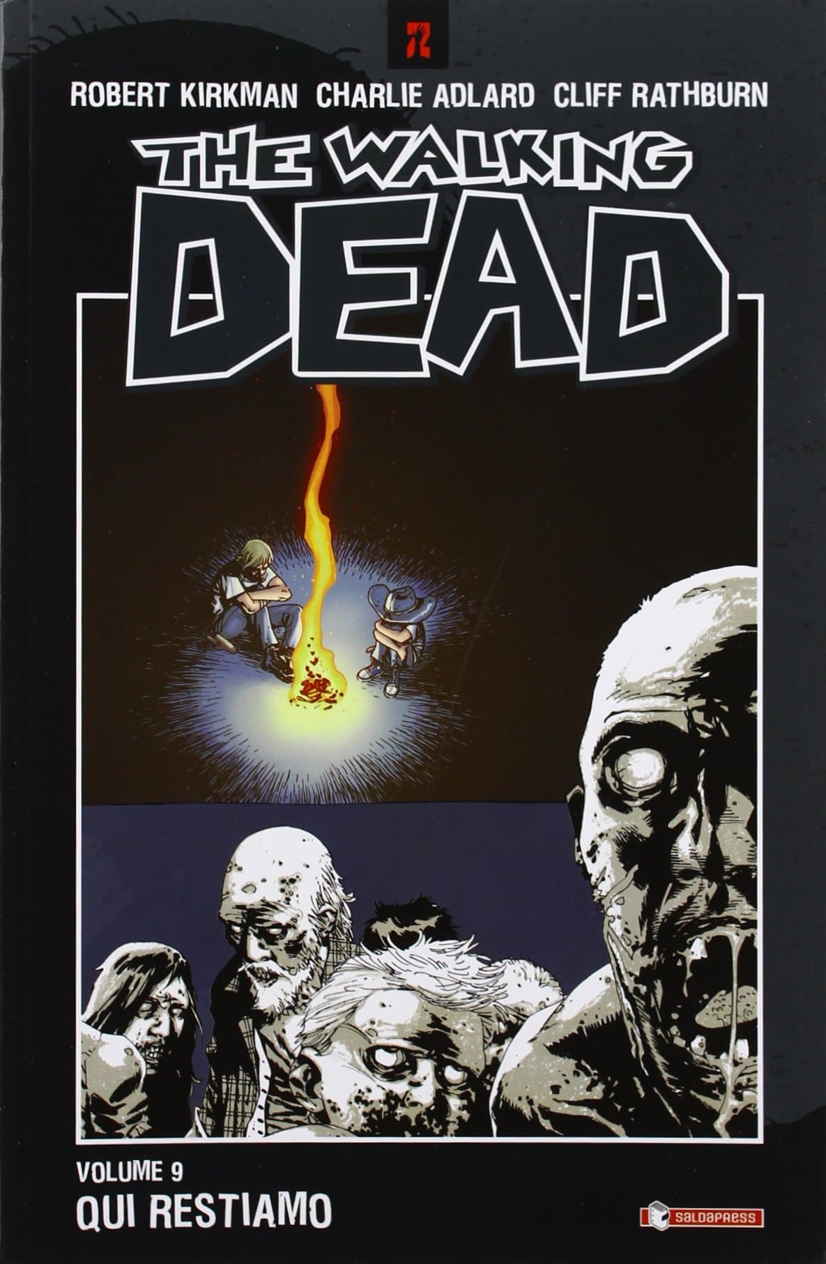 The Walking Dead 9 - Qui Restiamo - Saldapress - Italiano