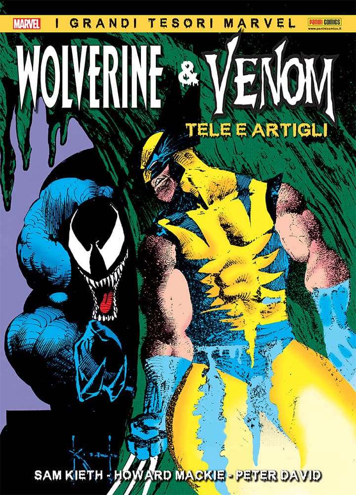 Wolverine & Venom - Tele e Artigli - I Grandi Tesori Marvel - Panini Comics - Italiano