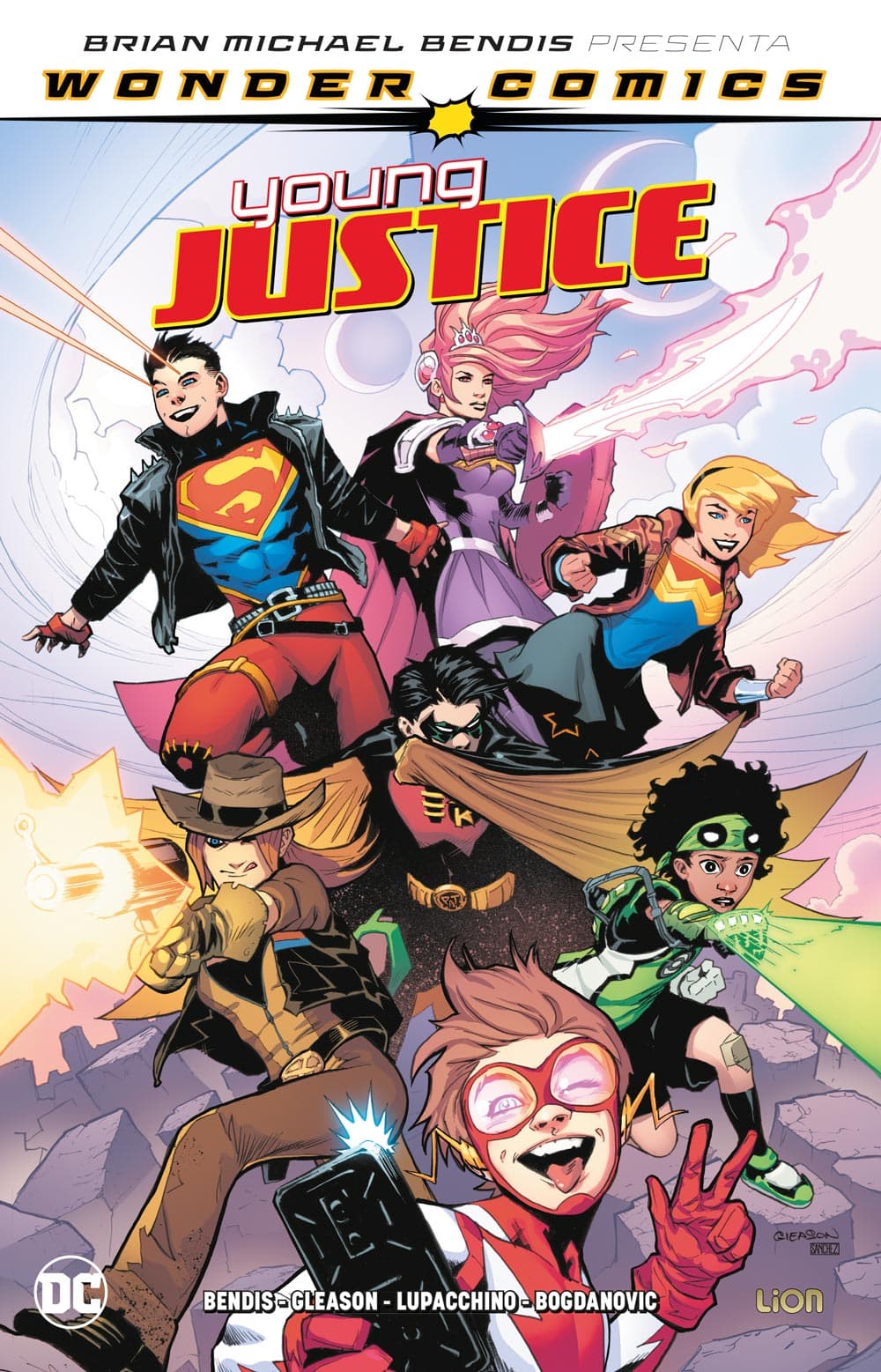Bendis Presenta: Wonder Comics - Young Justice Vol. 1 - Kidz - DC Universe - RW Lion - Italiano