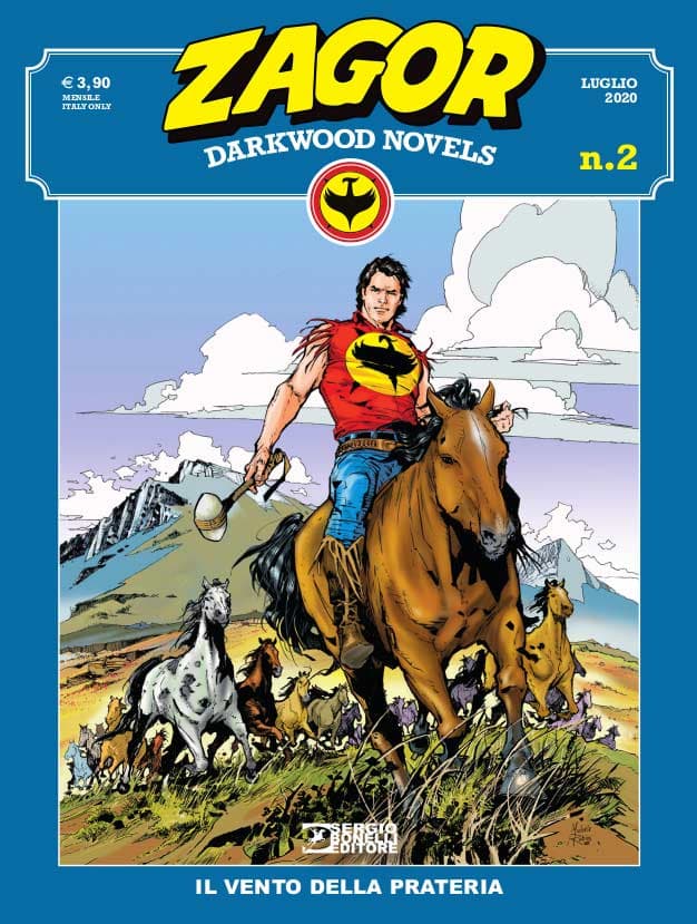 Zagor - Darkwood Novels 2 - Il Vento della Prateria - Sergio Bonelli Editore - Italiano