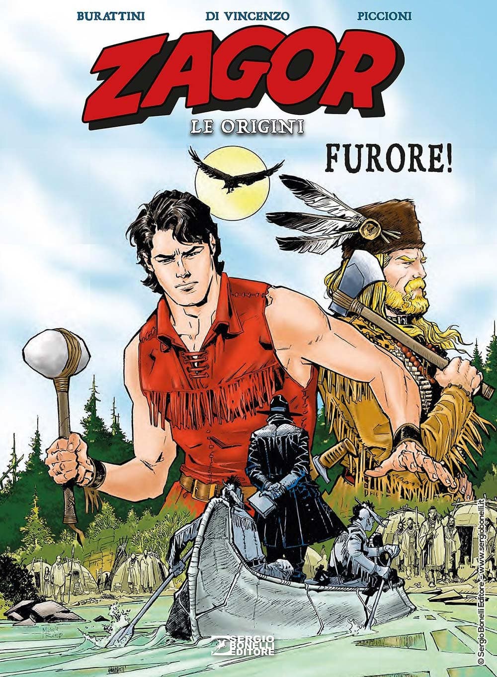Zagor Le Origini - Furore - Sergio Bonelli Editore - Italiano