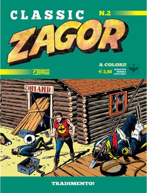 Zagor Classic 2 - Tradimento! - Sergio Bonelli Editore - Italiano