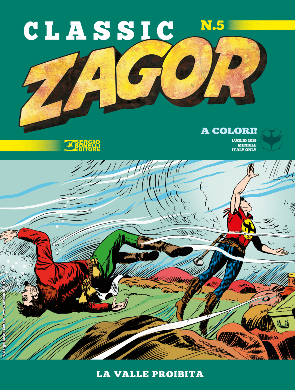 Zagor Classic 5 - La Valle Proibita - Sergio Bonelli Editore - Italiano