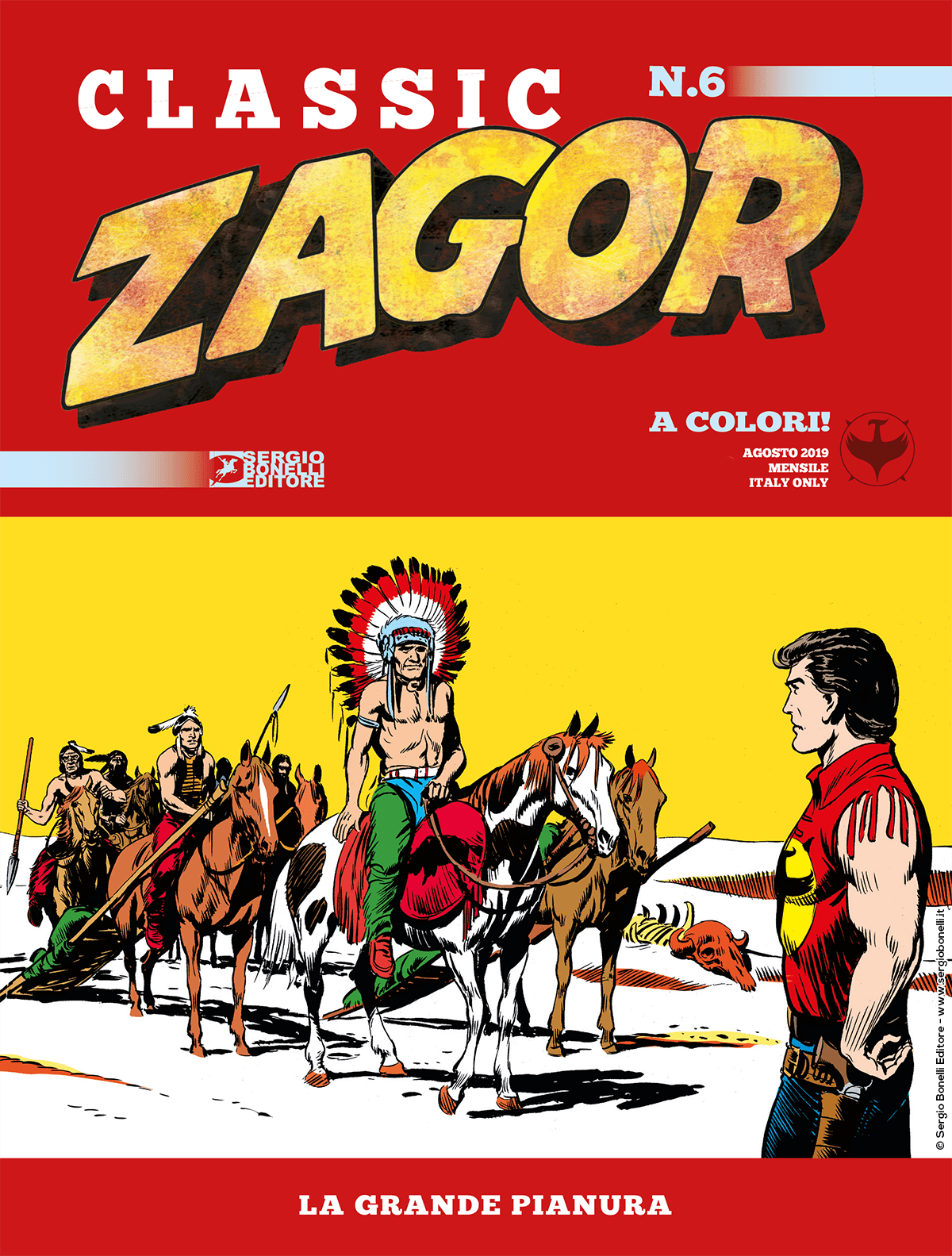 Zagor Classic 6 - La Grande Pianura - Sergio Bonelli Editore - Italiano