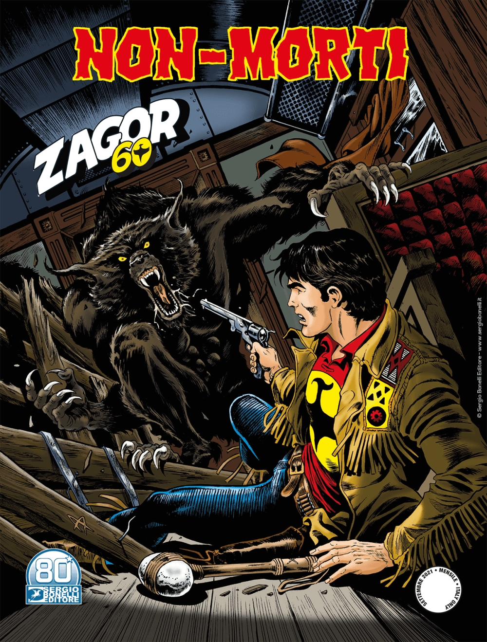 Zagor 674 - Non-Morti - Zenith Gigante 725 - Sergio Bonelli Editore - Italiano