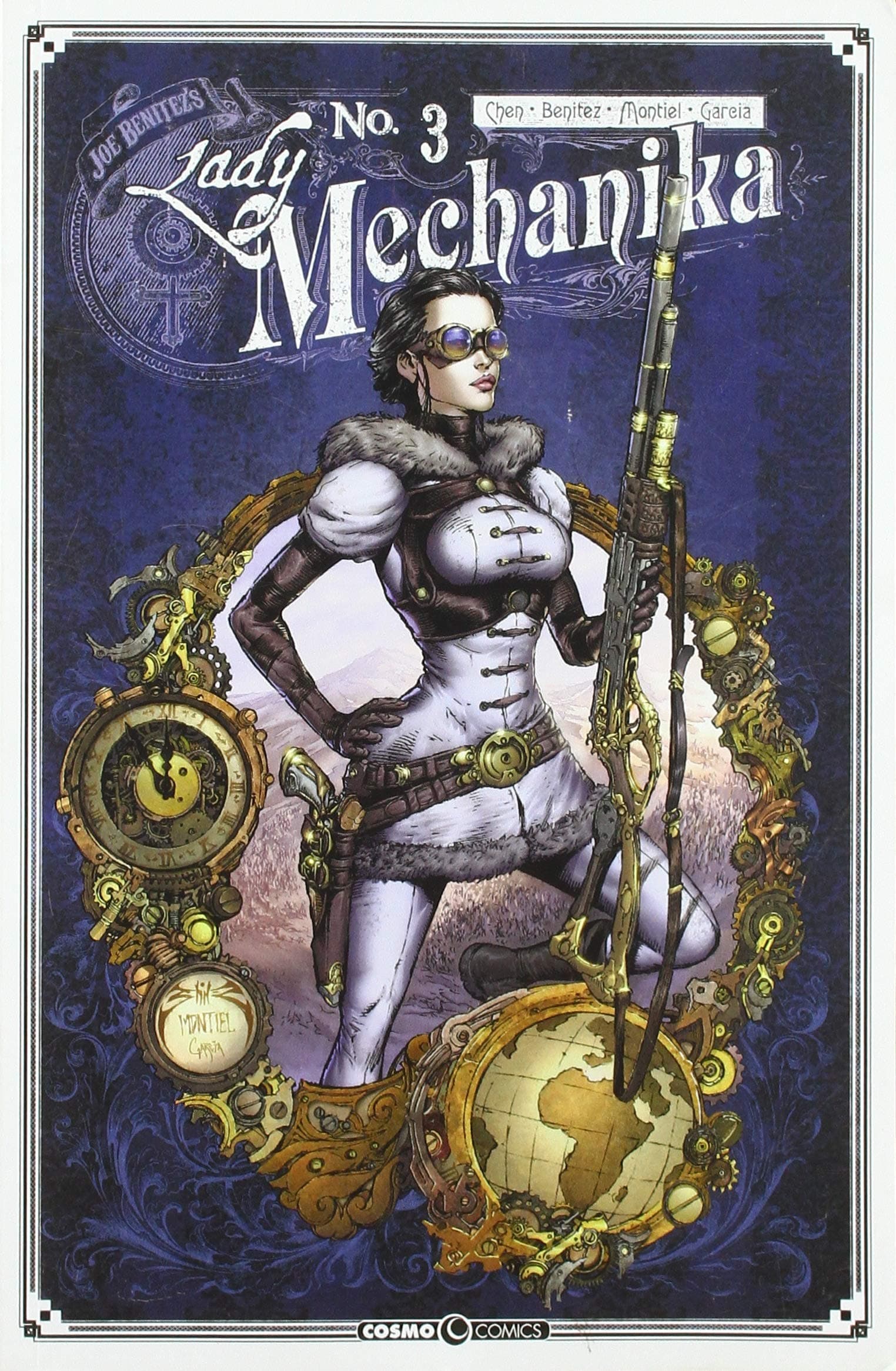 Lady Mechanika Vol. 3 - La Tavola del Destino - Cosmo Comics - Editoriale Cosmo - Italiano