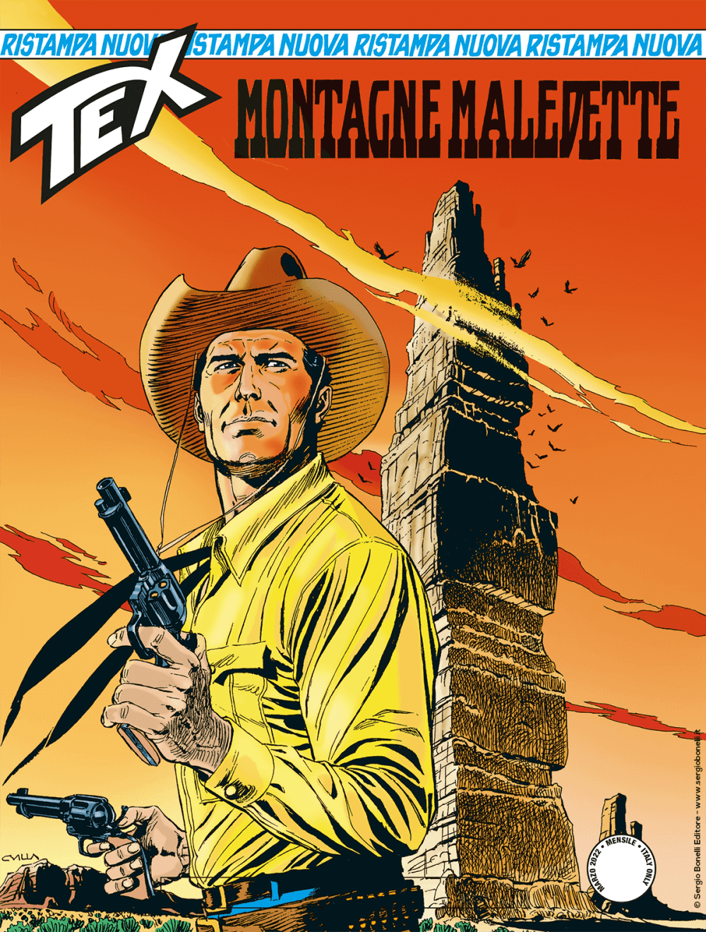 Tex Nuova Ristampa 479 - Montagne Maledette - Sergio Bonelli Editore - Italiano