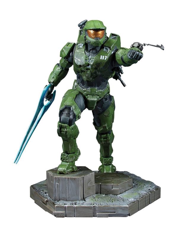 Halo - Master Chief with Grappleshot - Halo Infinite PVC Statue - Dark Horse