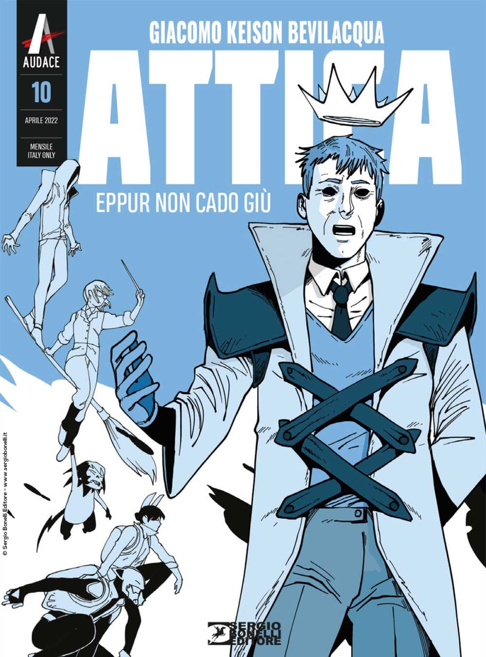 Attica 10 - Eppur non Cado Giù - Audace - Sergio Bonelli Editore - Italiano