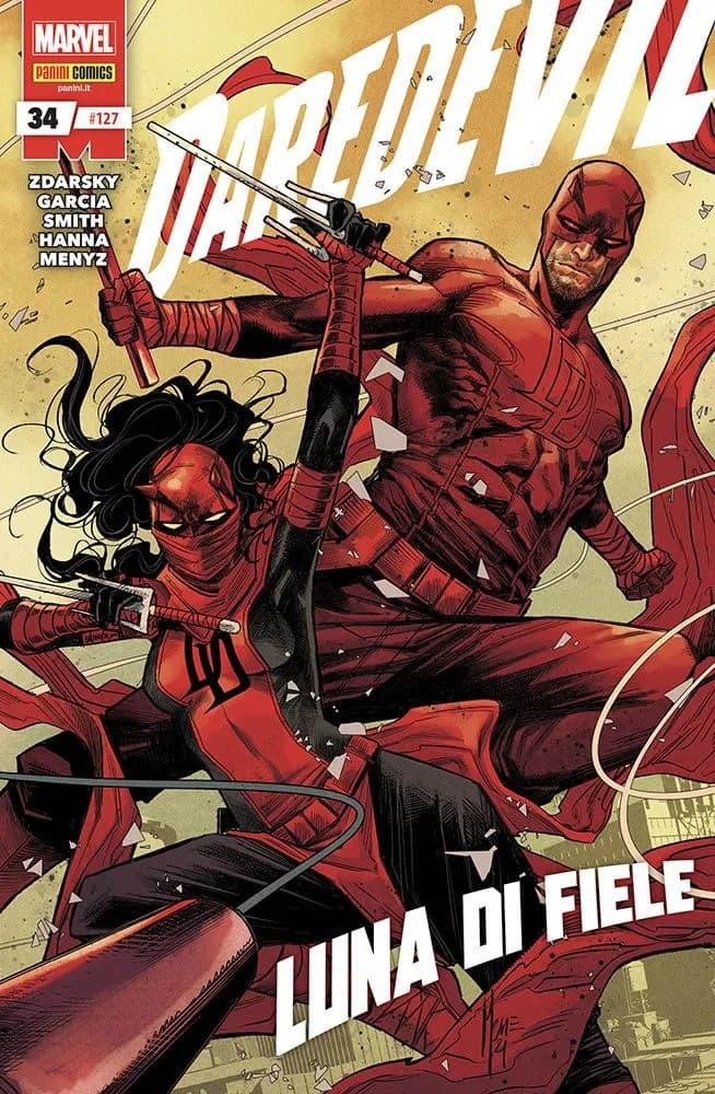 Daredevil 34 - Devil & I Cavalieri Marvel 127 - Panini Comics - Italiano