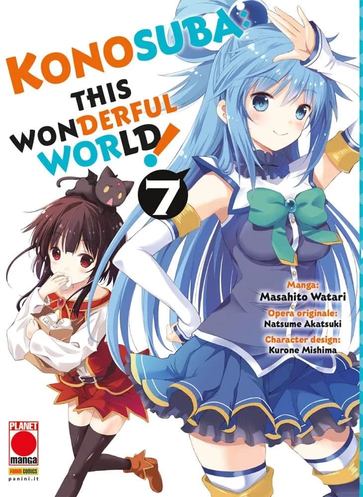 Konosuba! - This Wonderful World 7 - Capolavori Manga 149 - Panini Comics - Italiano
