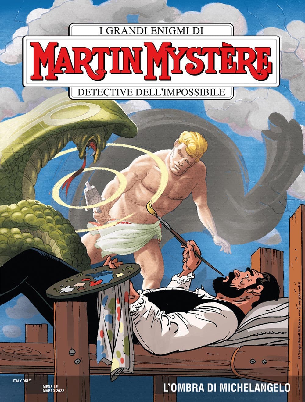 Martin Mystere 385 - L'Ombra di Michelangelo - Sergio Bonelli Editore - Italiano