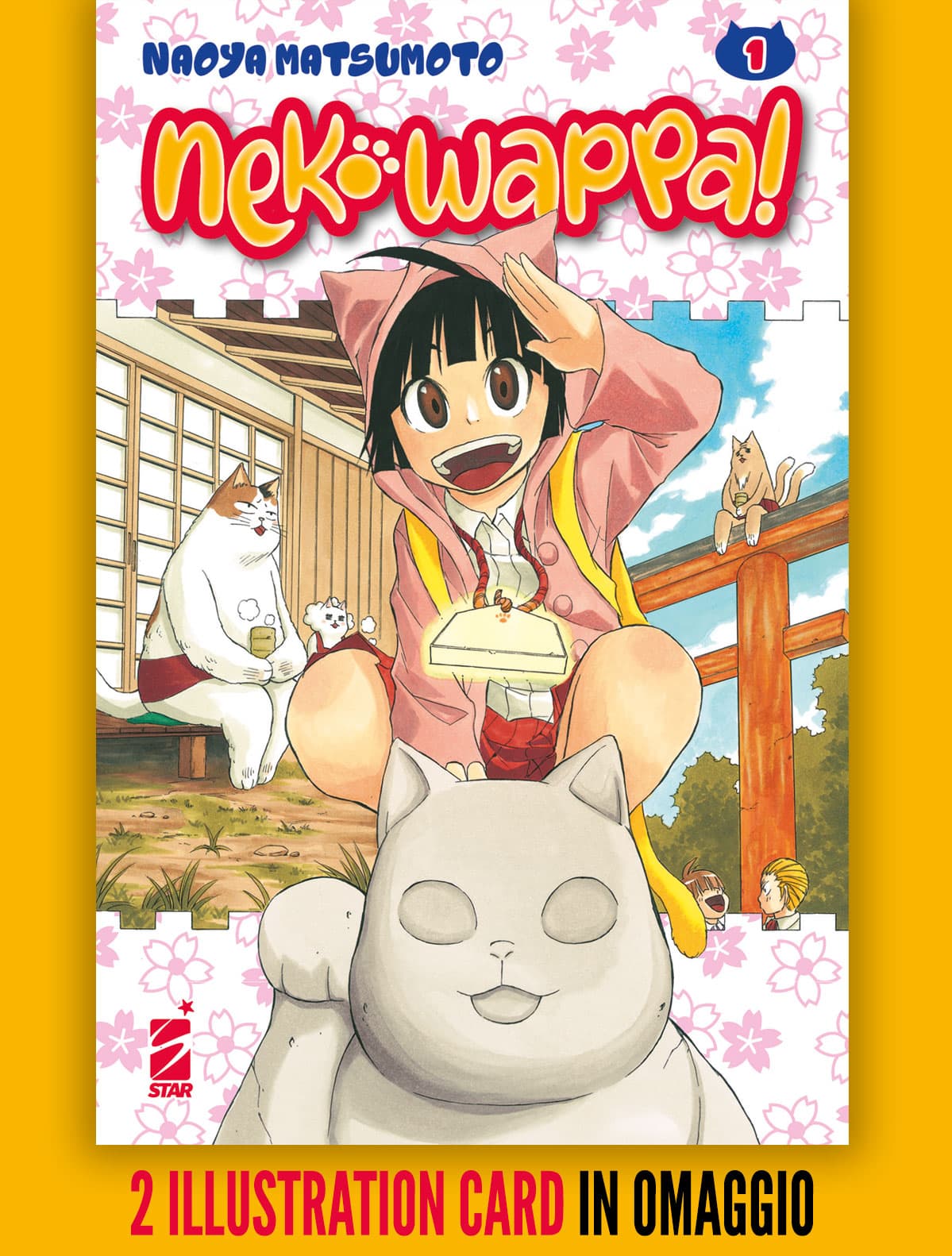 Neko Wappa! 1 + Illustration Card - Storie di Kappa 311 - Edizioni Star Comics - Italiano