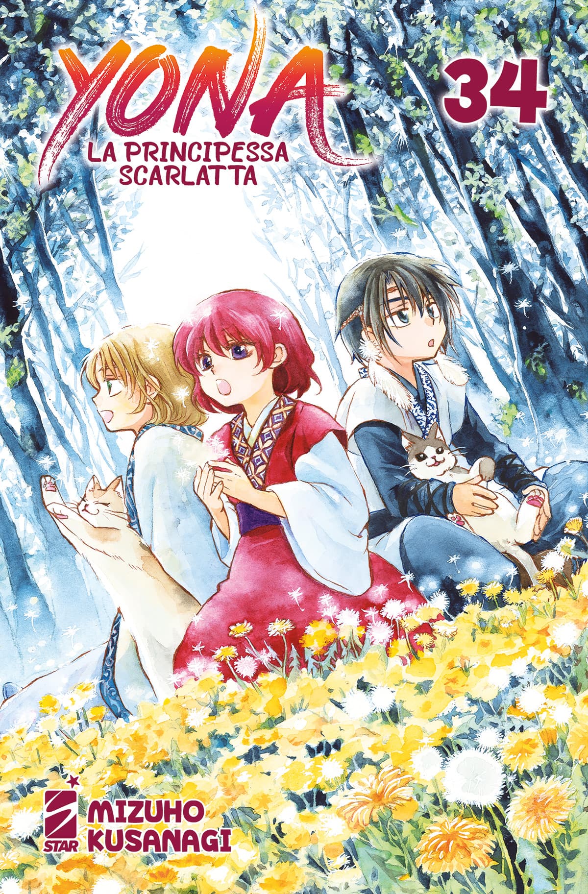 Yona la Principessa Scarlatta 34 - Turn Over 257 - Edizioni Star Comics - Italiano